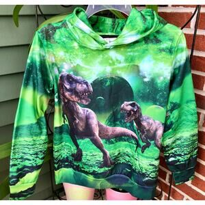 NEW 3D Dinosaur Sweatshirt Long Sleeve Cotton Pullover Hoodie  XL